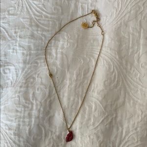 Juicy Couture Red Lip Necklace